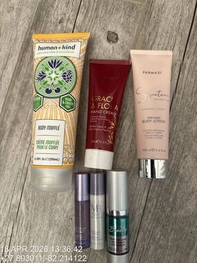 human+kind Body Soufflé & Assorted Lot - Yellow, Red, Pink, Purple, Teal